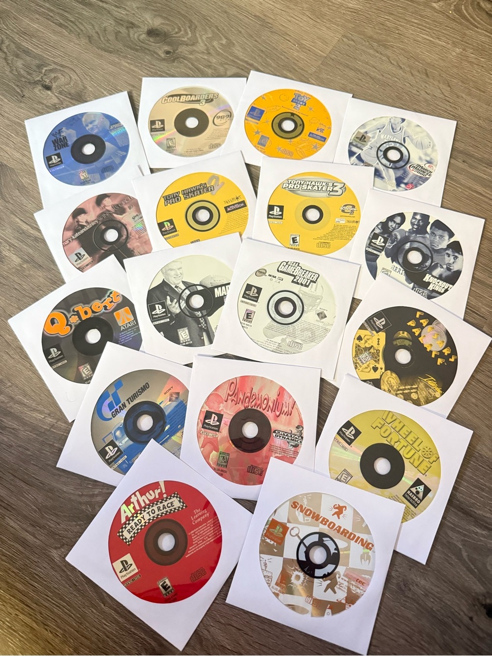 PlayStation Assorted Game Disc Collection - 17 Games